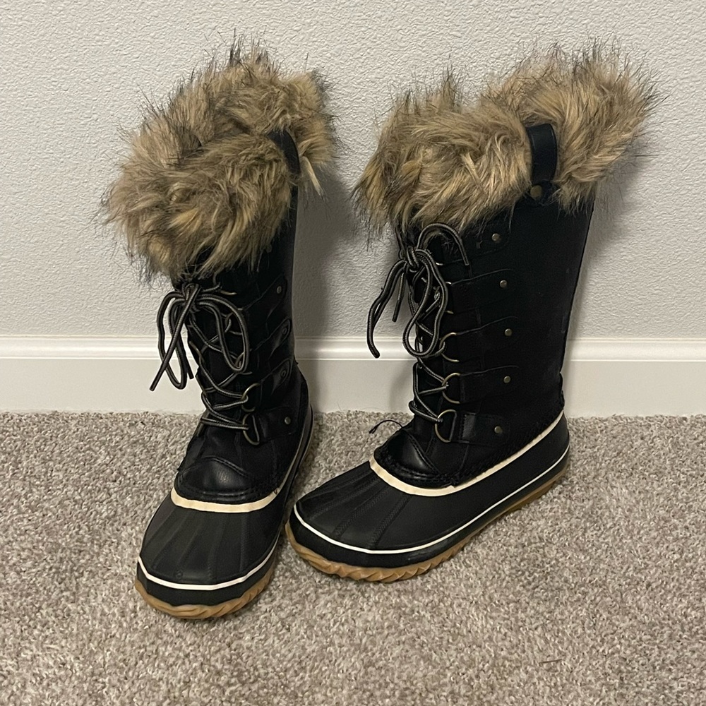 JBU Faux Fur winter boats